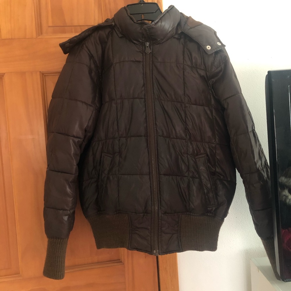 Brown winter jacket